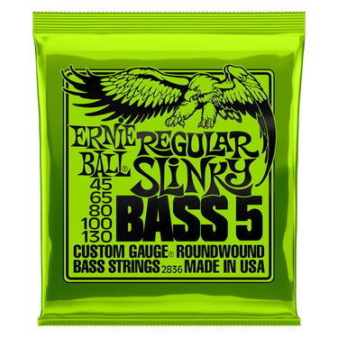 Encordadura Ernieball P/bajo Elect. Slinky 5 Cda, 2836